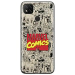 ERT GROUP Coque de téléphone Portable pour Xiaomi REDMI 9C Original et sous Licence Officielle Marvel Motif 004 Parfaitement adapté à la Forme du téléphone Portable, Coque en TPU