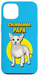 Coque pour iPhone 13 Chihuahua Papa White Chihuahua Dog Père