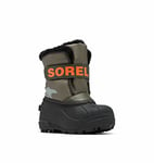 Sorel Unisex Kids Kids Snow Commander Winter Boots, Green Stone Green X Alpine Tundra Toddler, 6 UK