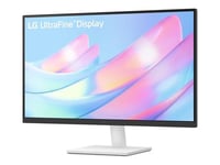 LG UltraFine 27US500-W - Écran LED - 27" - 3840 x 2160 4K UHD (2160p) @ 60 Hz - IPS - 300 cd/m² - 1000:1 - HDR10 - 5 ms - 2xHDMI, DisplayPort