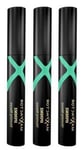 3-pack Max Factor Xperience Volumising Mascara