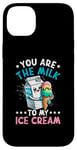 iPhone 14 Plus Funny Italian Food Milk Gelato Ice Cream Case