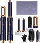 Magic Styler 6 in 1 Hair Styler, Magic Air Styler with Curl Straighten, Smooth