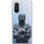 ERT GROUP Coque de téléphone Portable pour Xiaomi MI 11i/ REDMI K40/K40 Pro/POCO F3/ F3 Pro Original et sous Licence Officielle Marvel Motif Black Panther 012, partiel imprimé