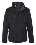 Schott NYC Men's Field Jacket, Black, 4XL