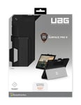 UAG Scout Series Rugged Surface Pro 9 Scout Series w/ Handstrap - Bulk Poly Bag- Black - baksidedeksel for nettbrett