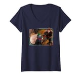 Womens Harry Potter Ron Weasley You Can Score Gryffindor Quidditch V-Neck T-Shirt