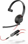 Hewlett Packard – HP Poly Blackwire C5210 USB-C Headset (805H4A6)