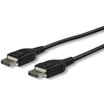 StarTech 15m /49.2ft Active Optical DisplayPort 1.4 Cable - 8K 60Hz - DisplayPort-kabel - DisplayPort til DisplayPort - 15 m