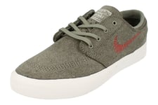 Nike Sb Zoom Janoski Flyleather Rm Mens Grey Trainers - Size UK 5