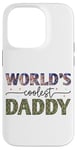 Coque pour iPhone 14 Pro Motif camouflage Daddy le plus cool du monde