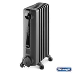 De'Longhi Radia S Oil Filled 1.5Kw Grey Radiator TRRS0715E.G