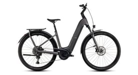 Vtc electrique cube kathmandu hybrid pro 800 easy entry shimano cues 11v 800 wh 700 mm gris slab 2025