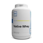 Nutrimuscle Whey Native 1kg Vanille - Protéine Whey jusqu'à 80% de protéines par dose - 28,6 g de Protéines par does - Lait français - Musculation et Fitness - Prise de Muscle