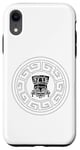 Coque pour iPhone XR Roi aztèque de la civilisation mexicaine Tlaloc Mythologie