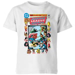 Justice League Crisis On Earth-Prime Cover Kids' T-Shirt - White - 3-4 ans - Blanc