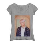 T-Shirt Femme Col Echancré Bts Map Of The Soul: Persona Rm Rap Man Kpop Stars