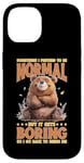 Coque pour iPhone 14 Pretend Normal, Boring, Go Back to Being Me