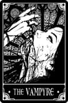 Deadly Tarot - The Vampyre Greet Tin Card