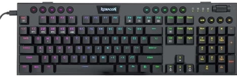 Tastatur Redragon Redragon K618 Horus Rgb Bt 2.4G Blå