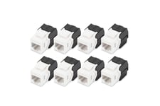 Digitus CAT 6 Keystone Jack, unshielded - 8 pieces