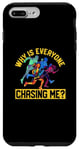 Coque pour iPhone 7 Plus/8 Plus Funny Cross Country Runner Why Is Everyone Chasing Me
