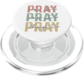 Pray On It Pray Over It For Christian Church Prayer Groups PopSockets PopGrip for MagSafe