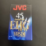 JVC Compact VHS Camcorder Video Tape PAL Cassette HiFi VHS-C EC-45 EHG New