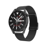 Montre Connectée Sport 1,36 Pouce Smartwatch Cardio Pression Artérielle Noir YONIS