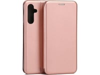 Beline Beline Etui Book Magnetic Samsung A15 A156 Różowo-Złoty/Rose Gold