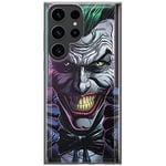 ERT Group Coque de téléphone Portable pour Samsung S23 Ultra Original et sous Licence Officielle DC Motif Joker 015 Parfaitement adapté à la Forme du téléphone Portable, Coque en TPU