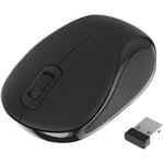 Souris Sabrent Mini Travel MS-WSML Sans Fil Bureautique USB 3 Boutons 1200DPI Noir