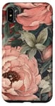 Coque pour iPhone XS Max Rose classique avec anémones blanches