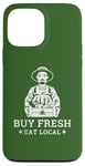 Coque pour iPhone 13 Pro Max Apple Farmer Farmers Market Acheter Fresh Eat Local Apple Farmer