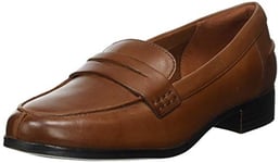 Clarks Femme Hamble Loafer Mocassins, Marron Tan Leather Tan Leather, 38 EU