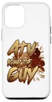 Coque pour iPhone 12/12 Pro VTT tout-terrain genre de gars amusant 4x4 tout-terrain