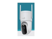 Homeguard Smartcam Pro - Nettverksovervåkingskamera - Panorering / Tipping - Lite Tårn - Værbestandig - Farge (Dag Og Natt) - 3 Mp - 2304 X 1296 - 2K - Lyd - Trådløs - Wi-Fi - H.265, H.264 - Dc 5 V