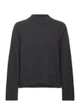 W. Lambswool Knit Crew Designers Knitwear Jumpers Grey HOLZWEILER