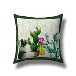 GEMITEX Coussin de Salon numérique ameublement, Polyester, 3, 40 x 40 cm