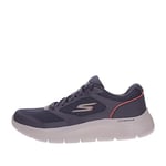 Skechers Go Walk Flex Hommes Baskets, Navy, 42 EU