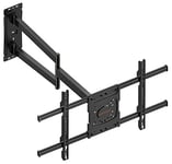 Corner TV Mount,Long Arm TV Wall Mount with 33inch Extension,Full Motion TV Wall Mount Swivel and Tilt Heavy Duty,90 Degree TV Mount,Fit 32-70''TV, Single Stud,Load 88lbs,Max VESA 600x400mm by WHYFONE