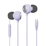 Realm USB-C Earbuds, High Fidelity in Ear Headphones with Built in Microphone, Hands Free Calling & Track Controls, Compatible with Google, Samsung, Huawei & Other Type C Enabled Devices