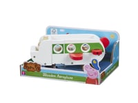 Peppa Wood Play Aeroplane &Amp  Figur