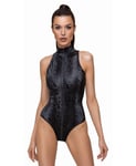 Cottelli Collection Body m/ Slangemønster - Medium