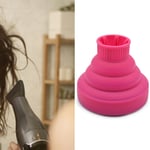 Silicone Collapsible Hair Dryer Diffuser Travel Portable Folding Blow Dryer TOU