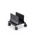 StarTech.com Computer Tower Cart Rolling CPU Caddy w/ Wheels Adjustable cart - for personal computer - black 21 kg