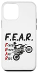 Coque pour iPhone 12 mini Motocross Dirt Bike F.E.A.R. MX Enduro Moto Biker