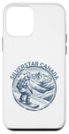 Coque pour iPhone 12 mini Silverstar Canada Snowboard Snowboarder