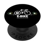 E-Bike Rider, vélo électrique, mode de déplacement vélos PopSockets PopGrip Interchangeable