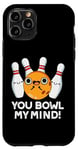 Coque pour iPhone 11 Pro You Bowl My Mind Jeu de mots de bowling amusant